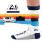 Preview: Socken im Design "24h von Le Mans" - Weiß